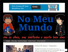 Tablet Screenshot of nomeumundo.com